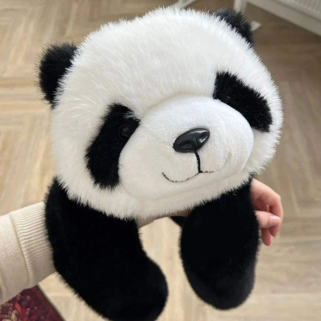 Weighted Panda Plush Toy with Calming Effect for Relaxation and Comfort