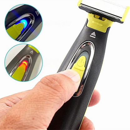 Electric Body Trimmer with T-Blade for Wireless, Rechargeable and Precision Shaving