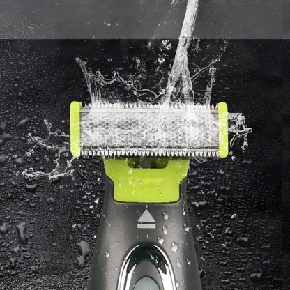 Electric Body Trimmer with T-Blade for Wireless, Rechargeable and Precision Shaving