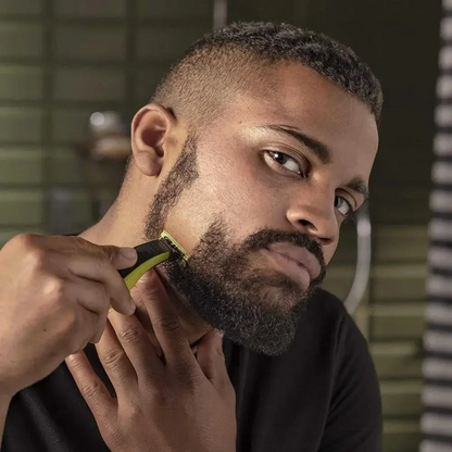 Electric Body Trimmer with T-Blade for Wireless, Rechargeable and Precision Shaving