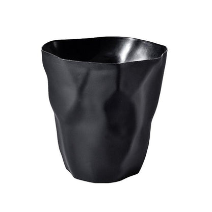 Bin with Design Geometric Shape for Bathroom and Office