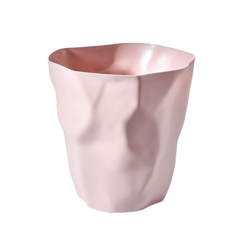 Bin with Design Geometric Shape for Bathroom and Office