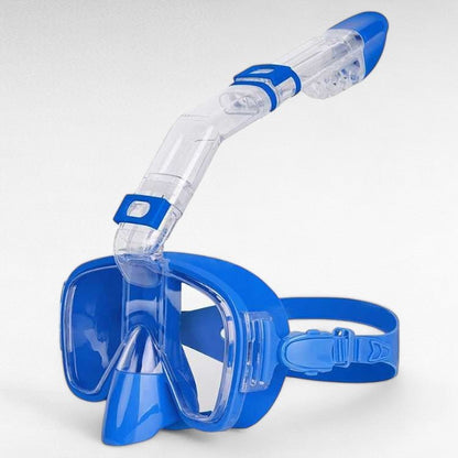 Full Face Snorkel Mask with 180° Panoramic View for Men and Women