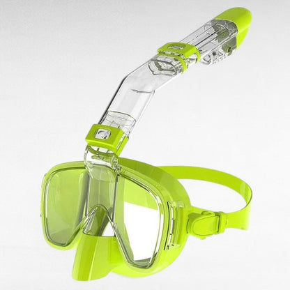 Full Face Snorkel Mask with 180° Panoramic View for Men and Women