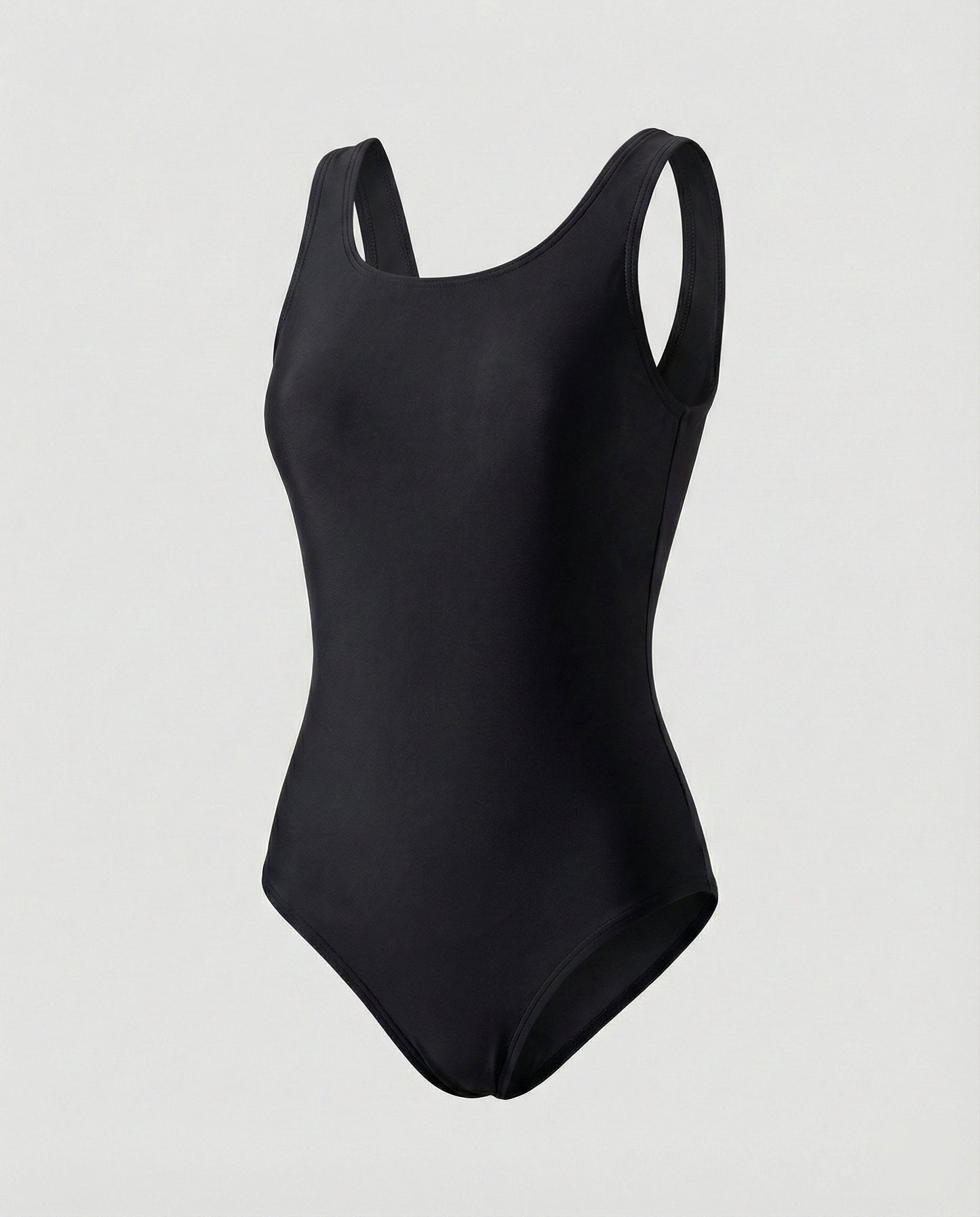 Sporty Swimsuit with Ombre Colour Gradient and Crossed Straps