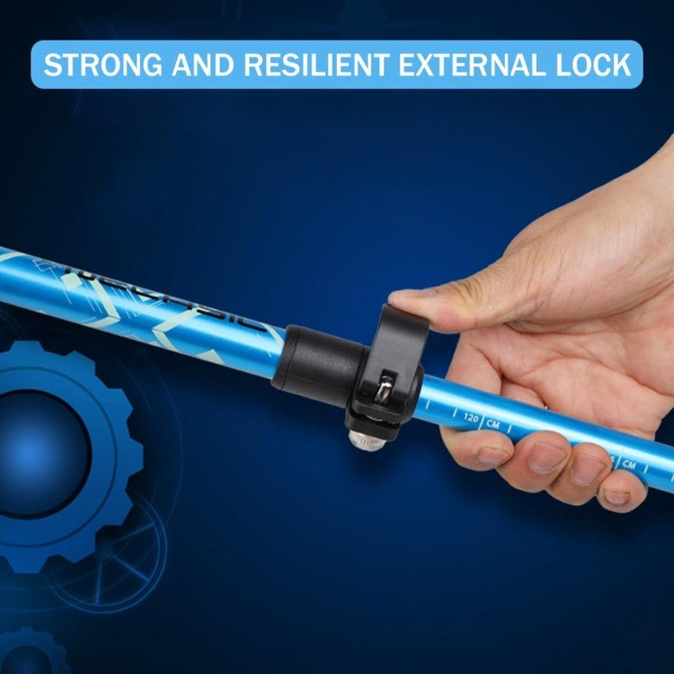 Ergonomic Trekking Poles with Adjustable Length