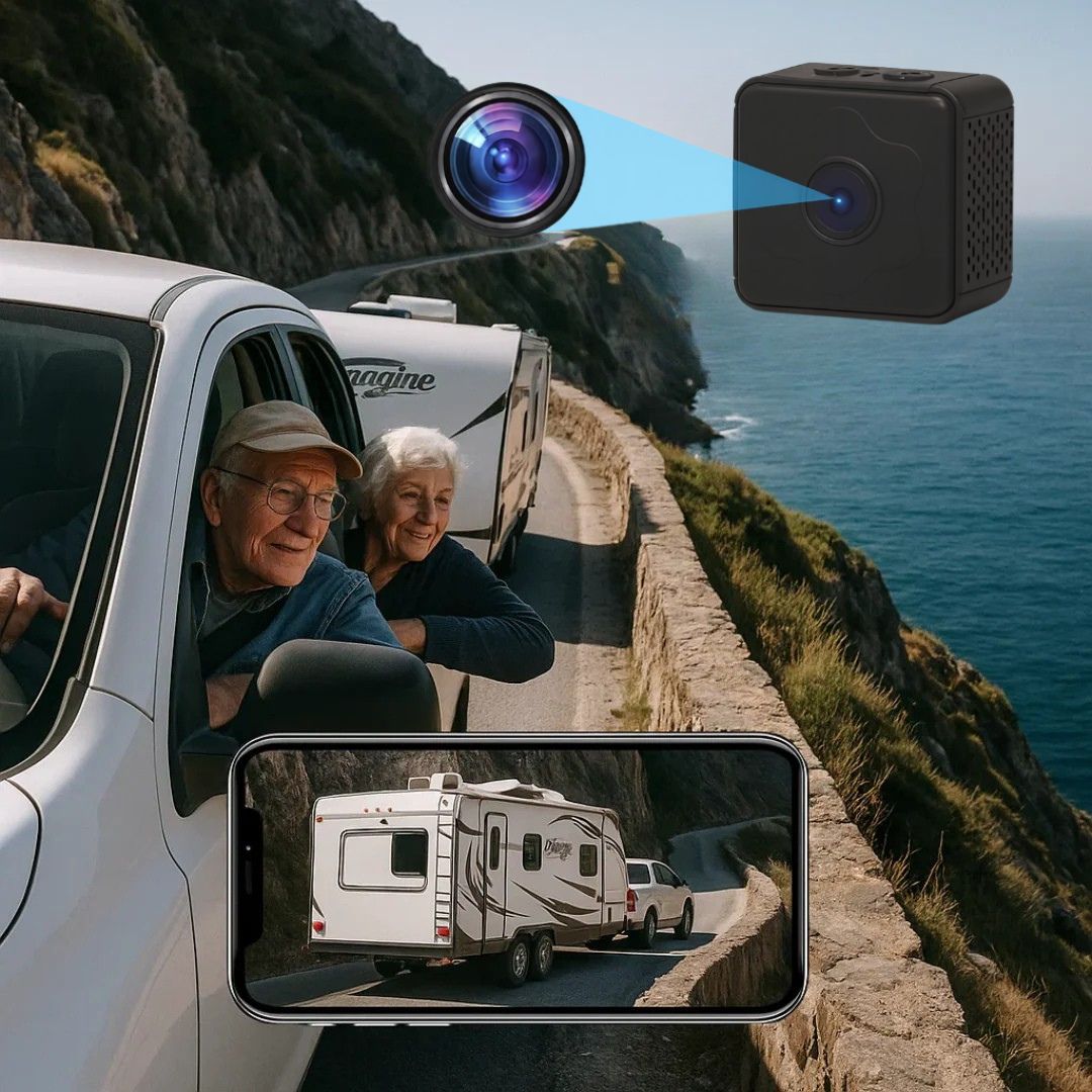 Camera with Wireless Reversing Night Vision and Magnetic Mounting