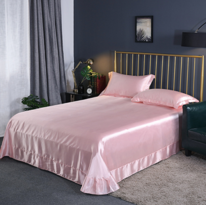 2pcs pillowcase silk