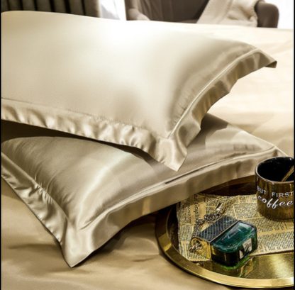 2pcs pillowcase silk