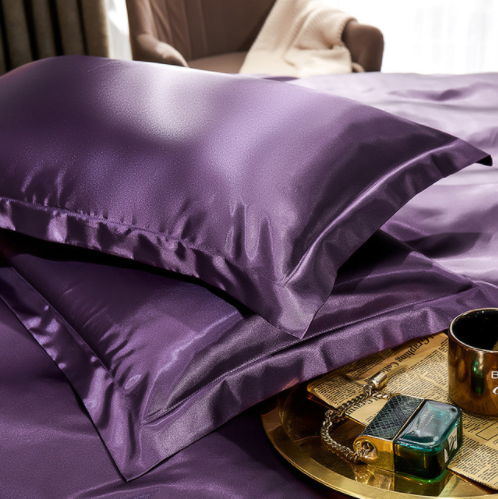 2pcs pillowcase silk