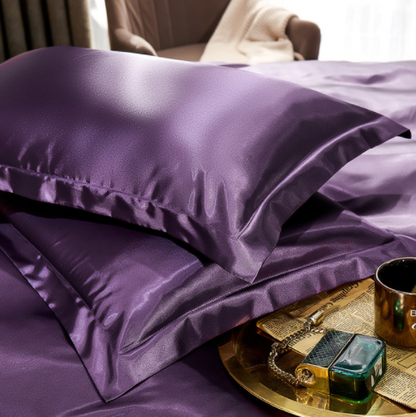 2pcs pillowcase silk