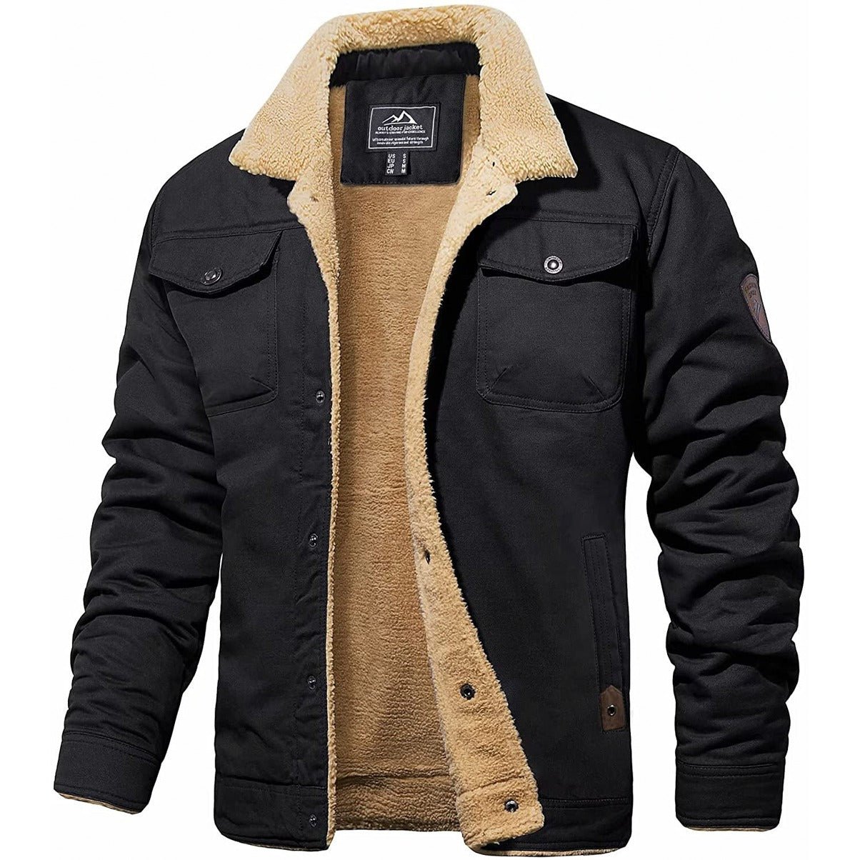 Sebastian Rugged Bomber Jacket for a Trendy and Adventurous Look