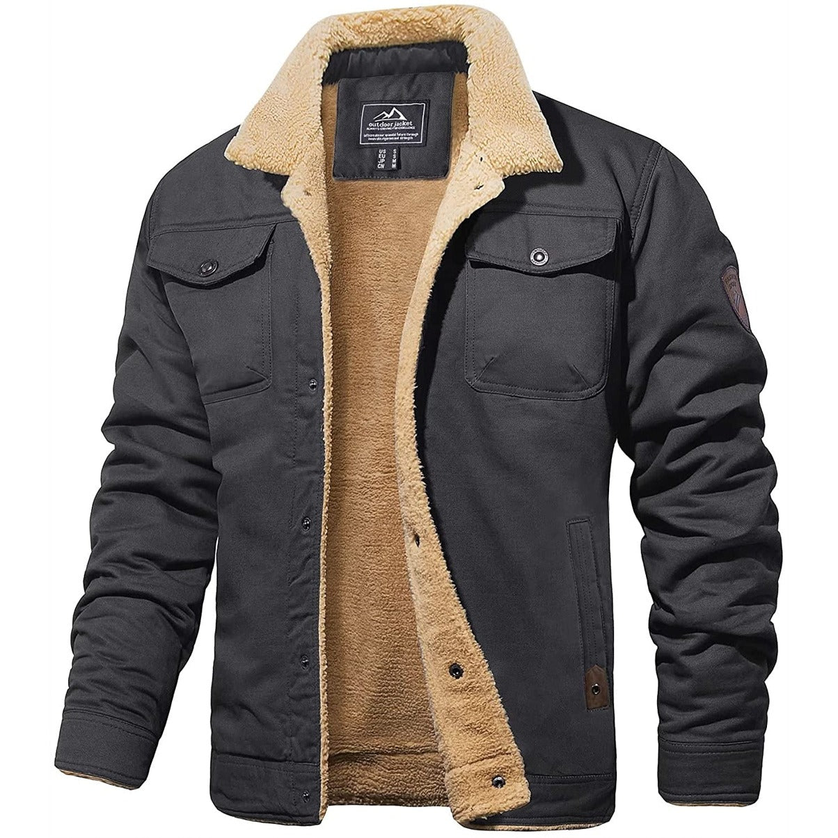 Sebastian Rugged Bomber Jacket for a Trendy and Adventurous Look
