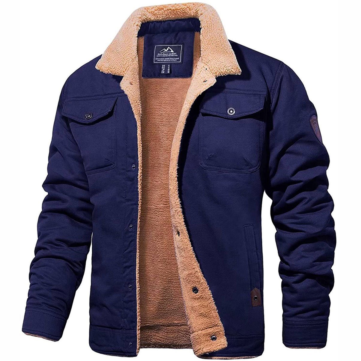 Sebastian Rugged Bomber Jacket for a Trendy and Adventurous Look