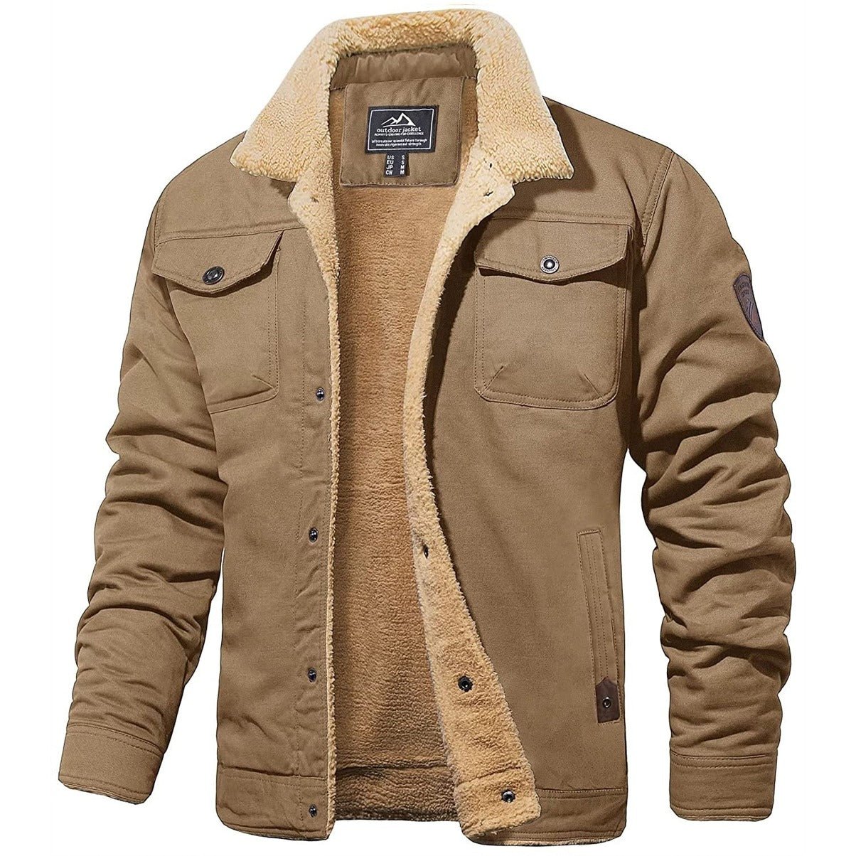 Sebastian Rugged Bomber Jacket for a Trendy and Adventurous Look