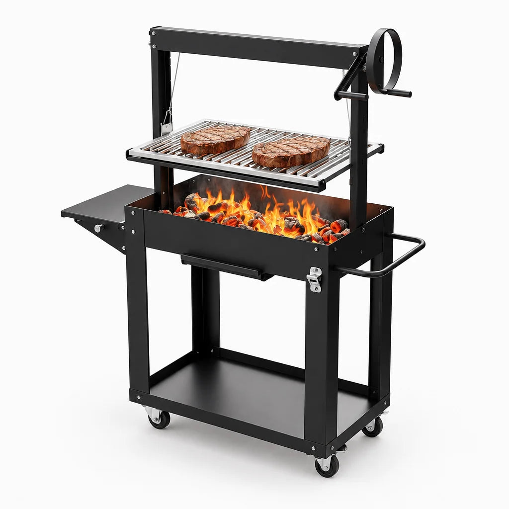 Barbecue Santa Maria au charbon et au bois – vue principale
