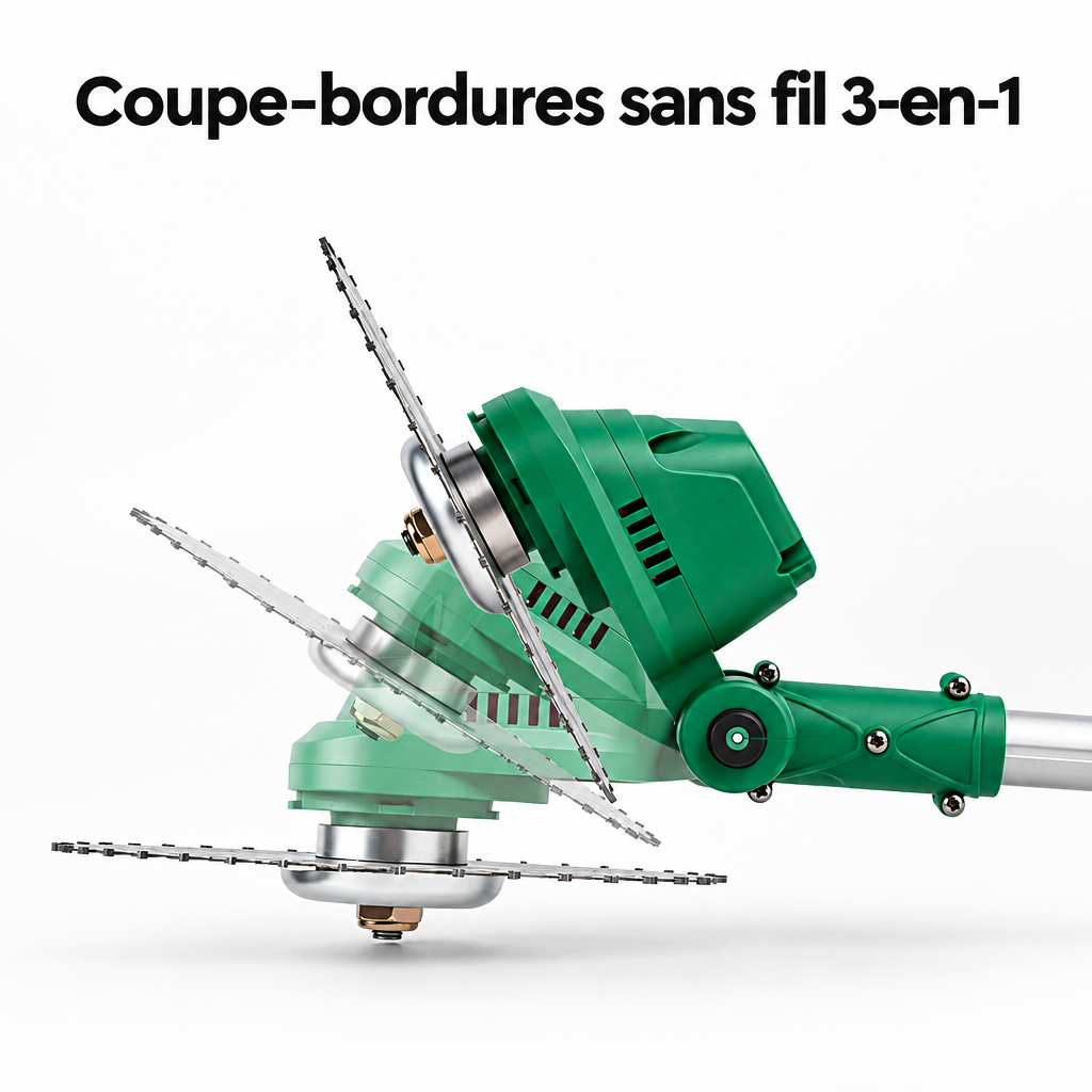 Coupe-bordures sans fil 3-en-1 - vue principale