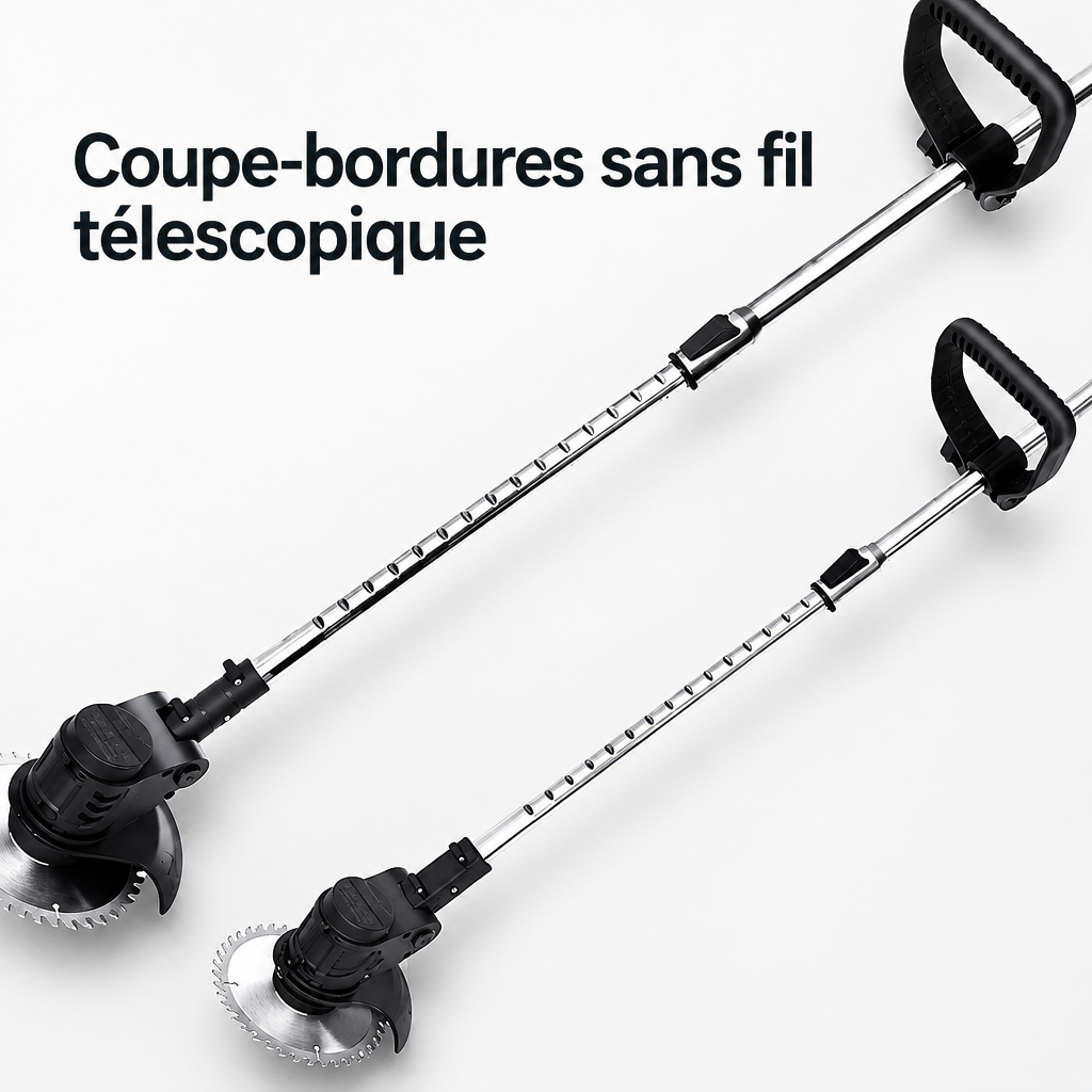 Coupe-bordures sans fil télescopique - vue principale