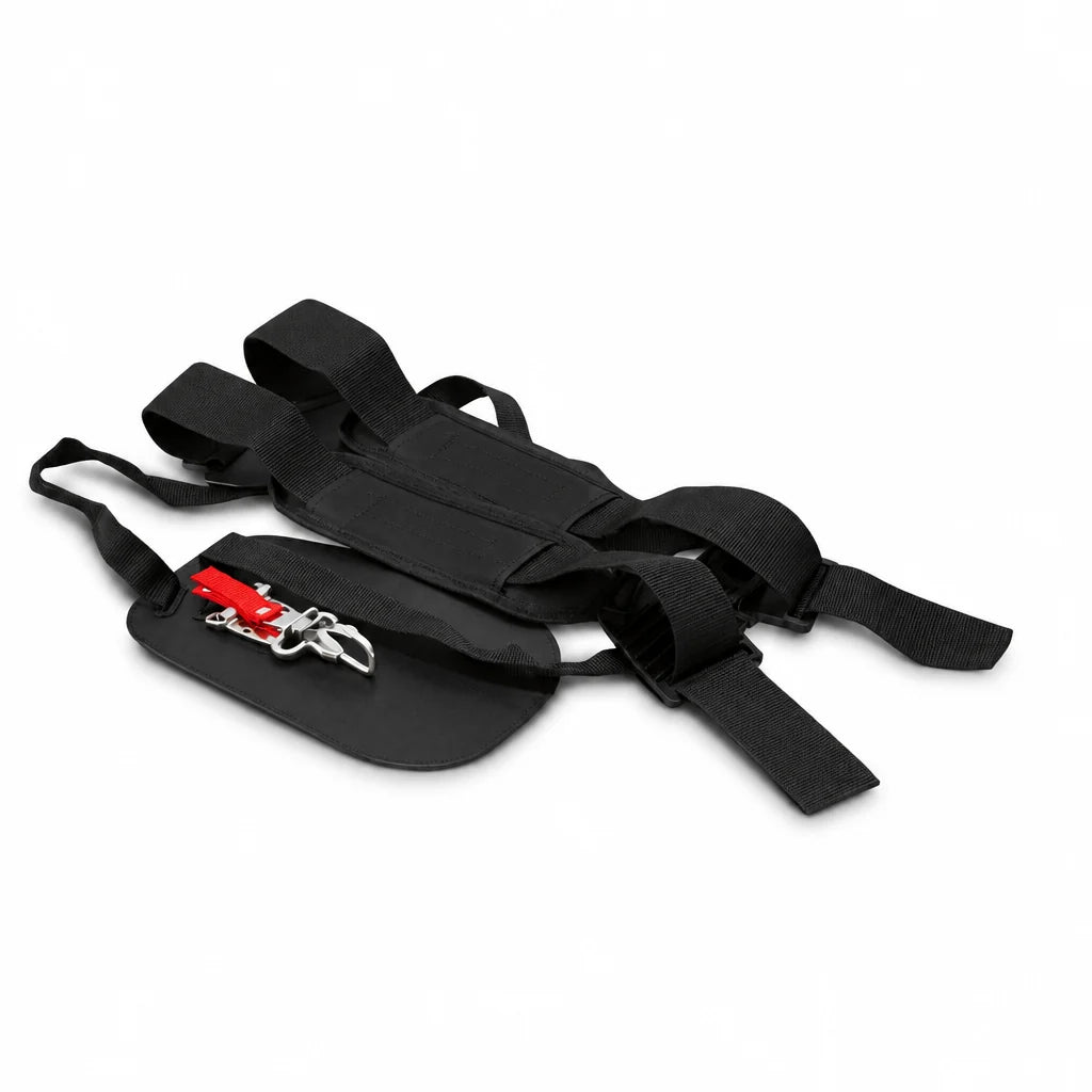 Débroussailleuse thermique 52 cm³ avec lames et tête double fil – vue principale