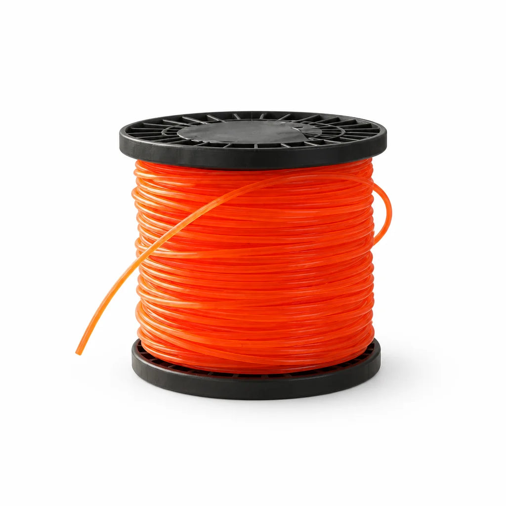 Fil de coupe étoilé 100 m en nylon 2,7 mm pour débroussailleuse – vue principale