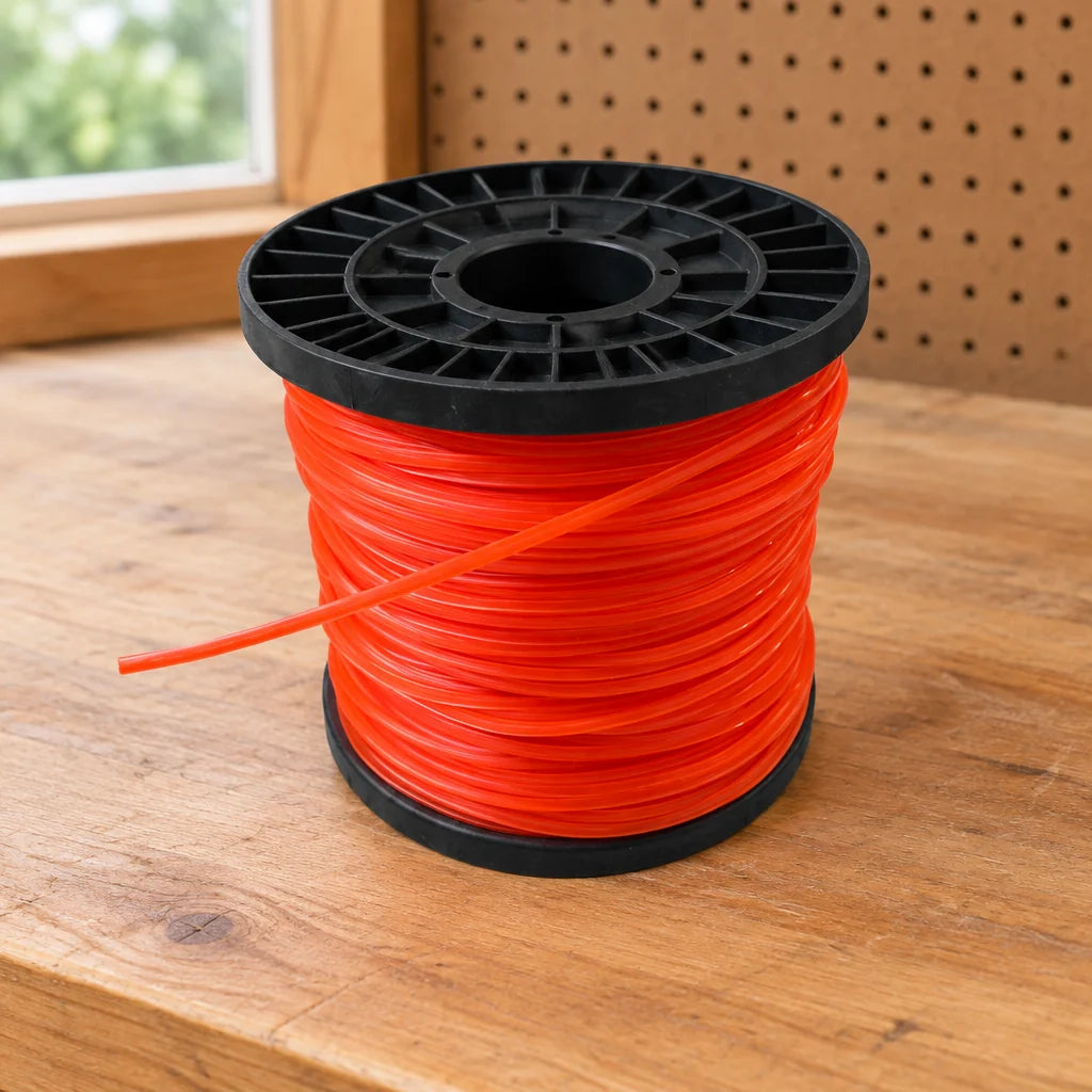 Fil de coupe étoilé 100 m en nylon 2,7 mm pour débroussailleuse – vue complémentaire