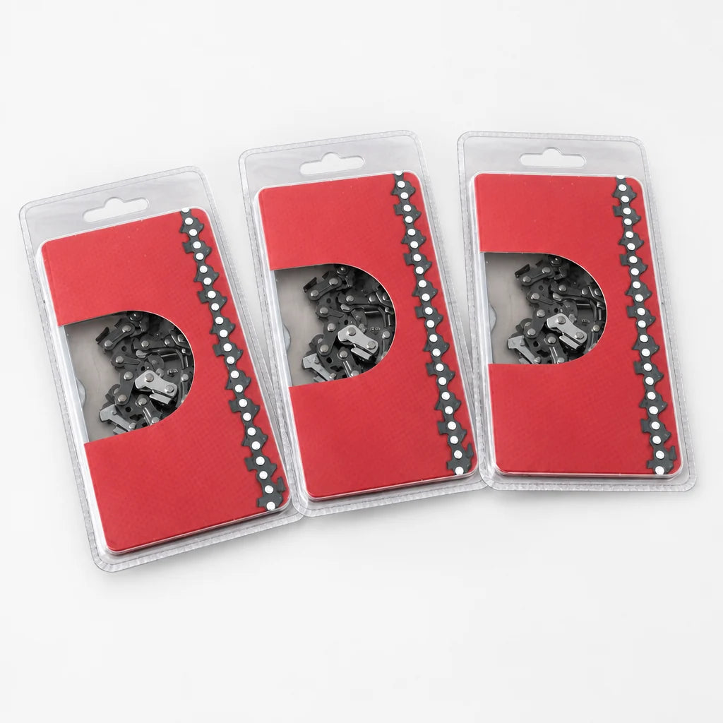 Lot de 3 chaînes 40 maillons pour guide 25 cm – détail du produit