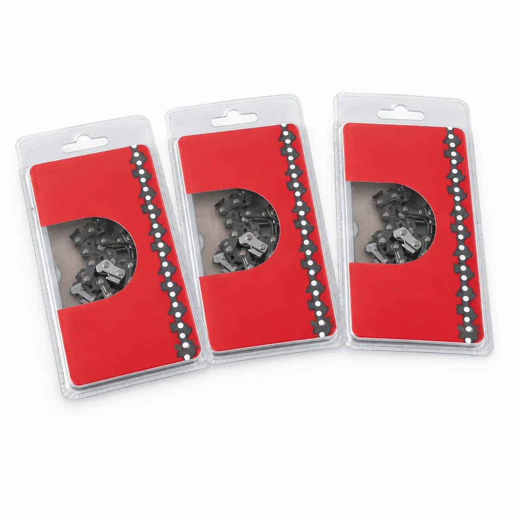 Lot de 3 chaînes 40 maillons pour guide 25 cm – présentation complémentaire