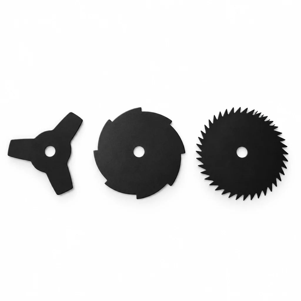 Lot de 3 lames 255 mm pour débroussailleuse – vue principale