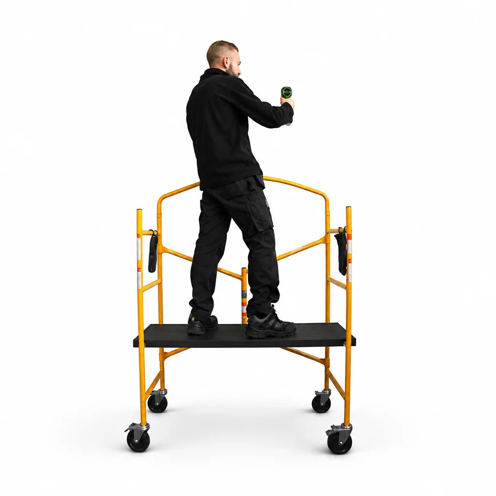 Plateforme de travail pliante en acier avec charge maximale 225 kg – vue principale