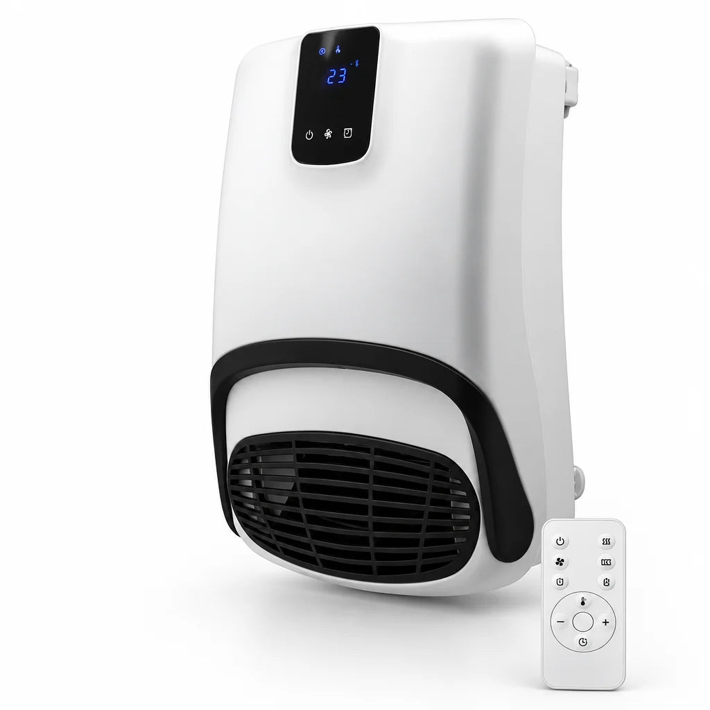 Radiateur soufflant mural sèche-serviettes 2000 W – détail du produit