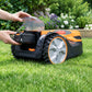Robot tondeuse autonome 24 V sans fil périmétrique – vue complémentaire