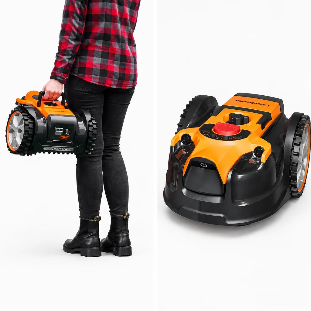 Robot tondeuse autonome 24 V sans fil périmétrique – présentation complémentaire