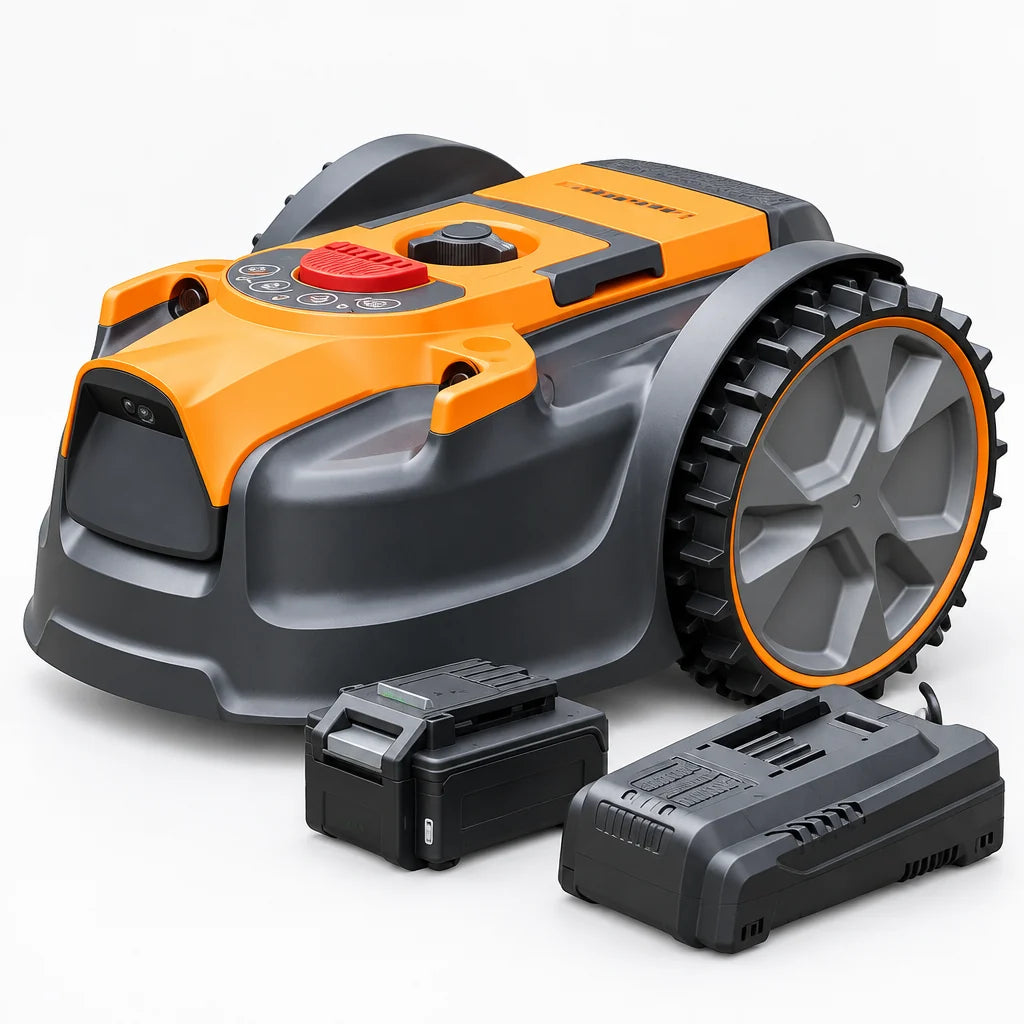 Robot tondeuse autonome sans fil périmétrique jusqu’à 300 m² – détail du produit