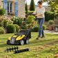 Scarificateur émousseur électrique 1800 W avec largeur 40 cm – mise en situation