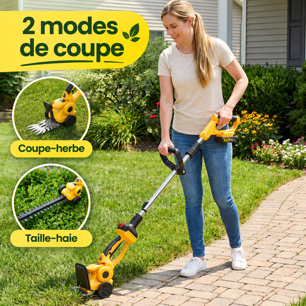 Modes de coupe du taille-haie sans fil