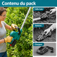 Contenu du pack du taille-haie sans fil