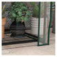3-tier mini greenhouse with shelves – roll-up door and shelf detail