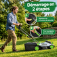Démarrage en deux étapes de la tondeuse