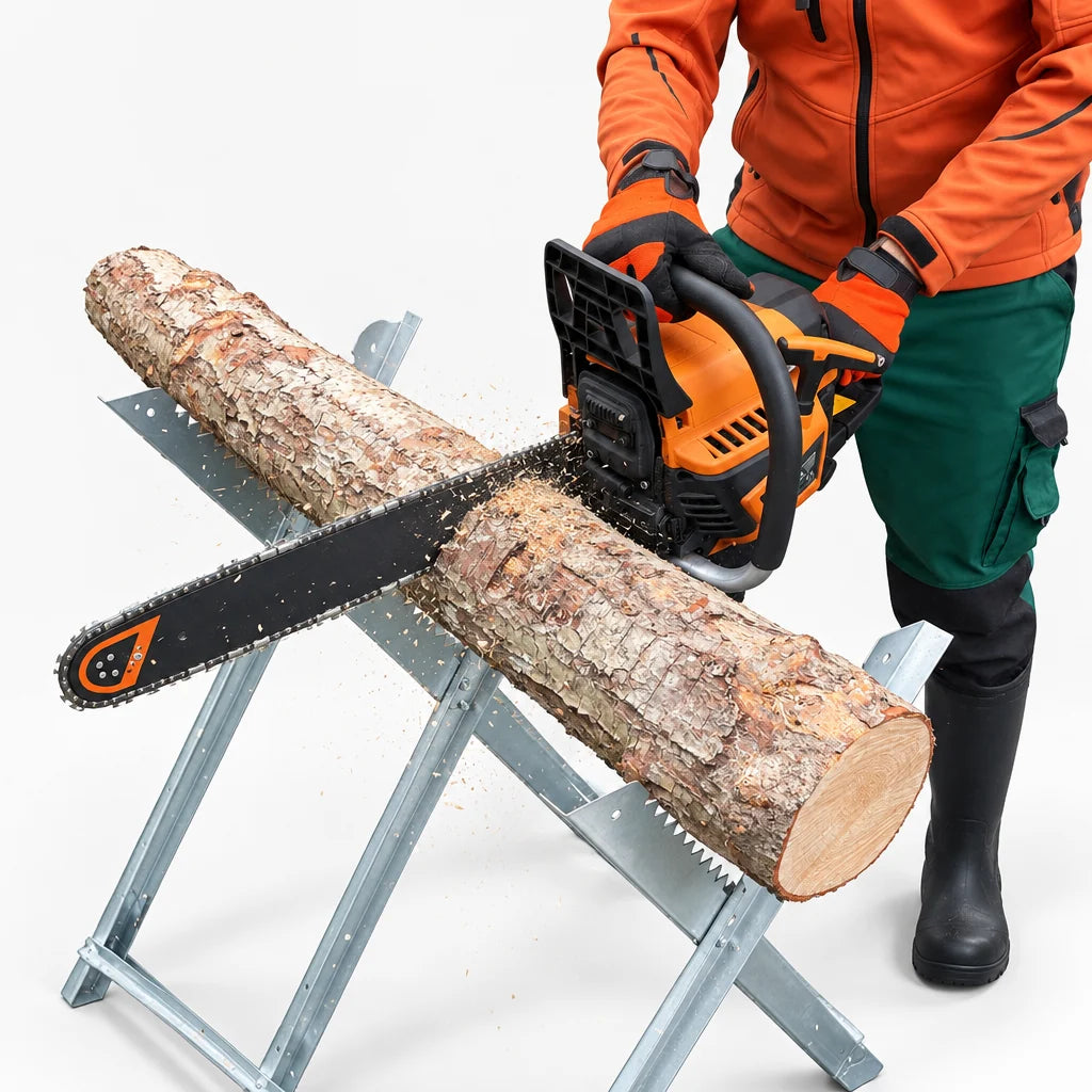 Tronçonneuse thermique 65 cm³ avec guide 50 cm – détail du produit
