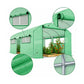 Walk-in tunnel greenhouse – roll-up doors, mesh windows and reinforced PE cover