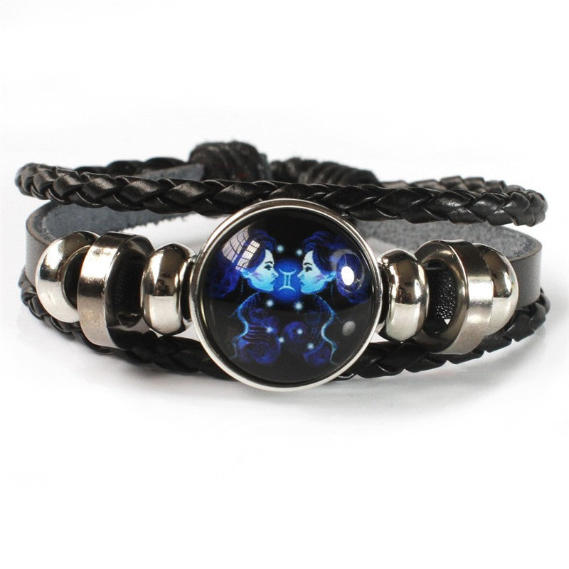 couple braided wristband