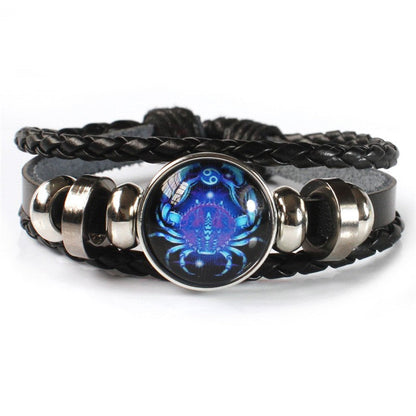 couple braided wristband