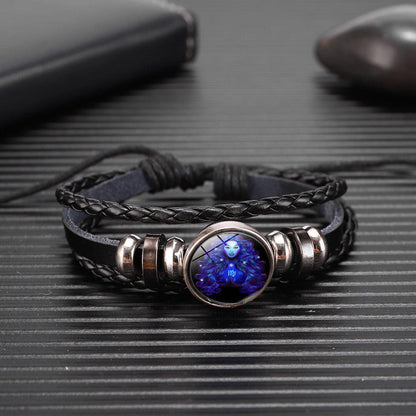 couple braided wristband