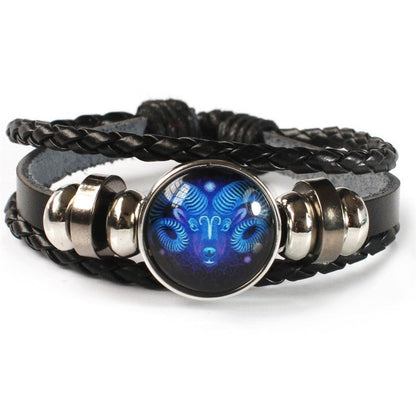 couple braided wristband