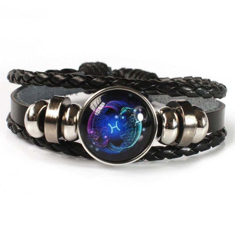 couple braided wristband