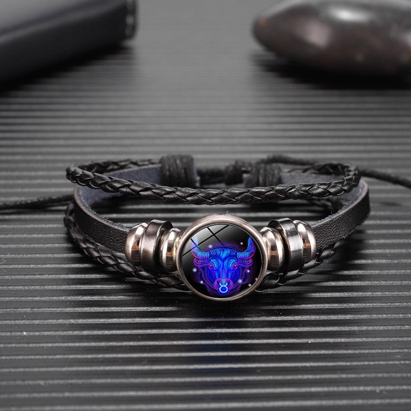 couple braided wristband