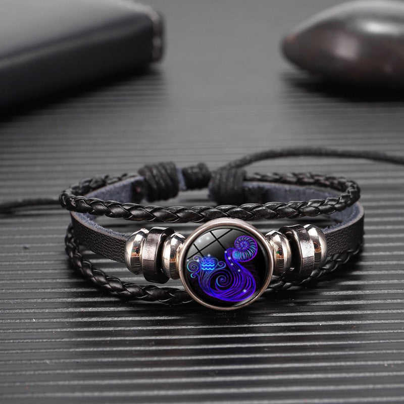 couple braided wristband