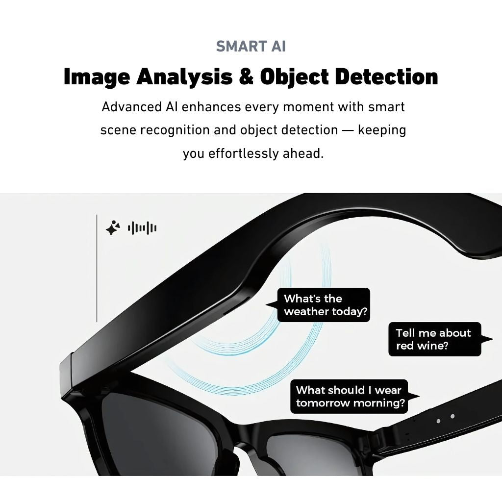 Visionx Smartglasses with Smart Glasses with Camera and Audio in Stylish Design