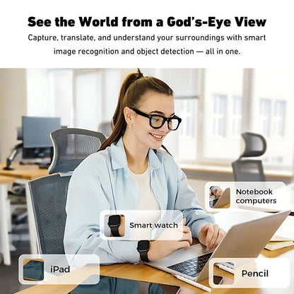 Visionx Smartglasses with Smart Glasses with Camera and Audio in Stylish Design