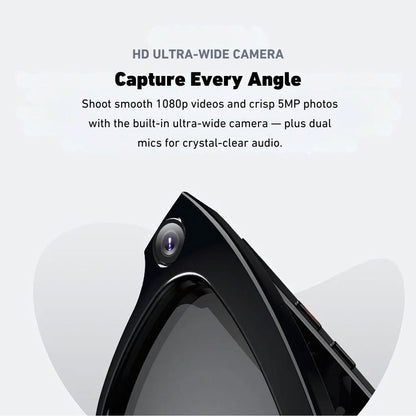 Visionx Smartglasses with Smart Glasses with Camera and Audio in Stylish Design